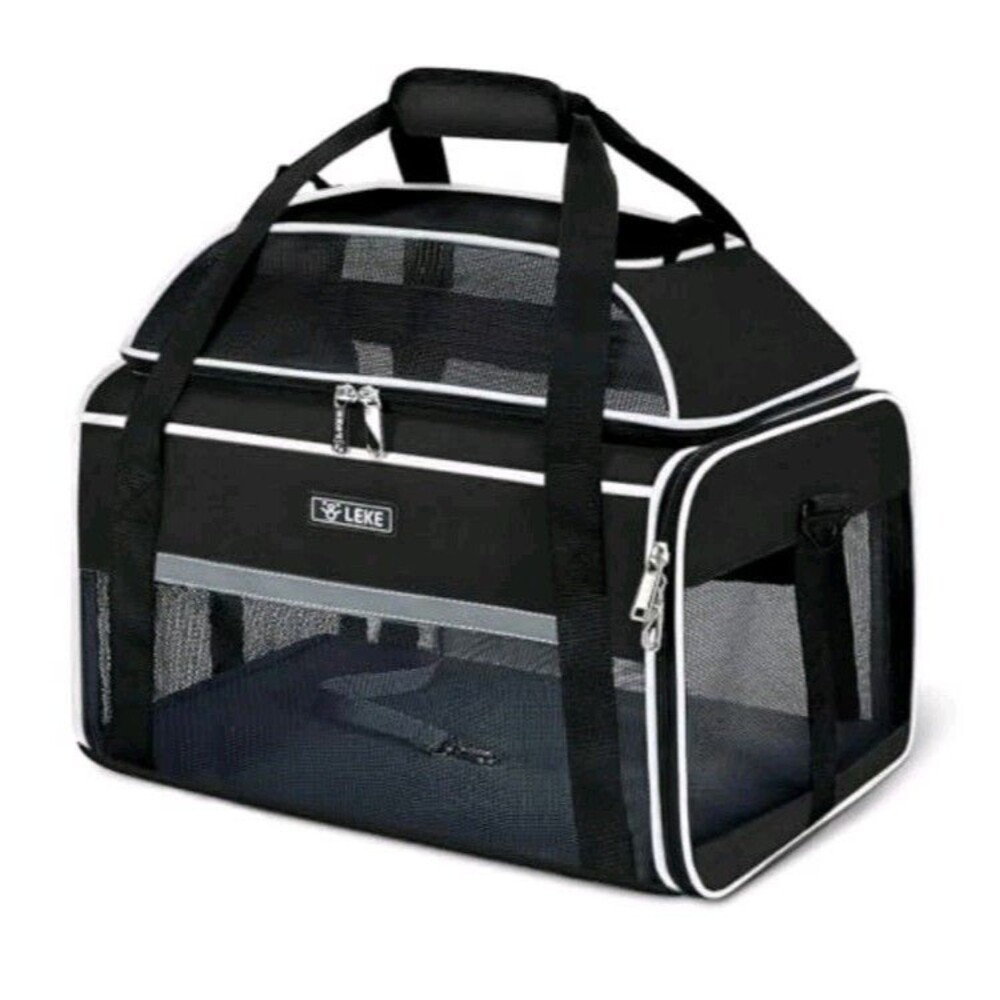 Lekereise Expandable Pet Carrier Southwest Frontier Airline Approved 18"